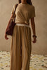 Elayna Pant - Tan - Armadi - Sancia - Pants
