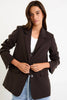 Diploma Two Button Vent Sleeve Blazer - Dark Chocolate - Armadi - Among the Brave - Jacket/Coat