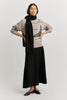 Extrafine Merino Scarf - Black - Armadi - Toorallie - Accessories