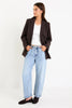 Diploma Two Button Vent Sleeve Blazer - Dark Chocolate - Armadi - Among the Brave - Jacket/Coat