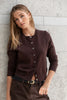 Autograph Soft Guage Cardigan - Chocolate - Armadi - Stories be Told - Knitwear