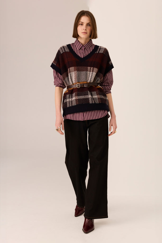 Lana Wide Leg Jean - Black - Armadi - P O L - Pants