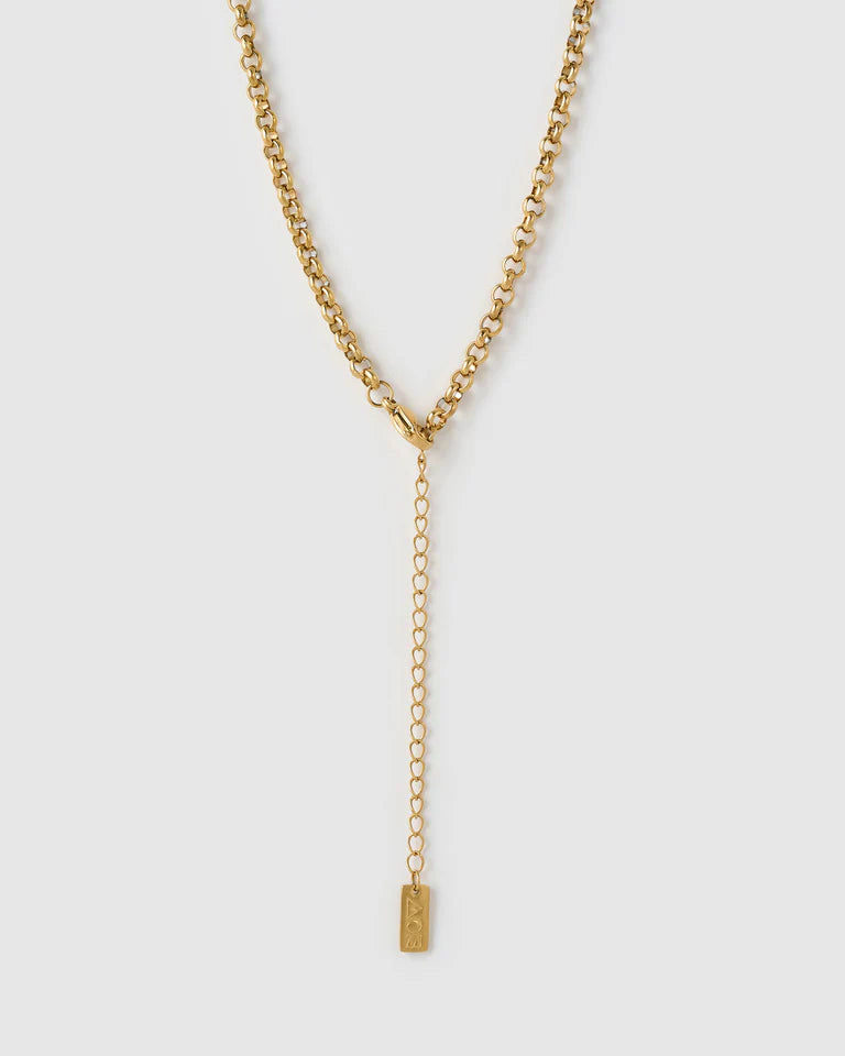 Circle Charm Necklace - Gold - Armadi - Arms of Eve - Jewellery