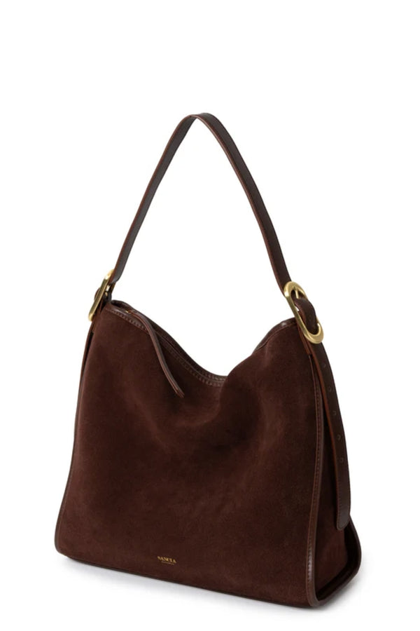 Moretto Bag - Cocoa Suede
