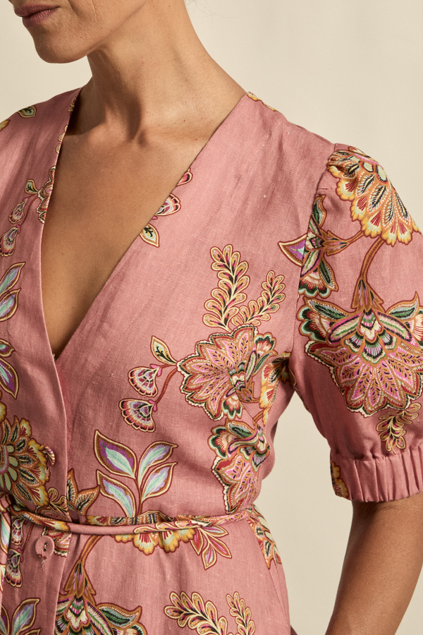 Portrait Dress - Kgari Bloom