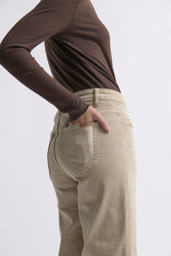 Freya Jean Plait Pocket - Arizona Wash - Armadi - Kireina - Jeans