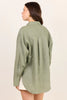 Uplifted Linen Oversized Shirt - Soft Khaki - Armadi - Re:Union Label - Shirts
