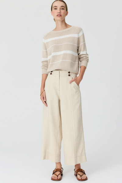 Anise Crop Pant - Pebble - Armadi - P O L - Pants