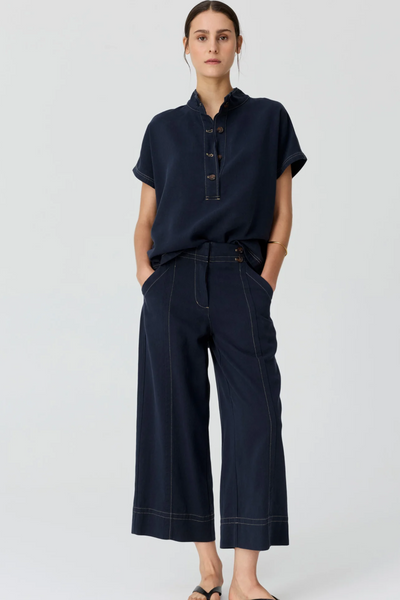 Anise Crop Pant - Ink - Armadi - P O L - Pants