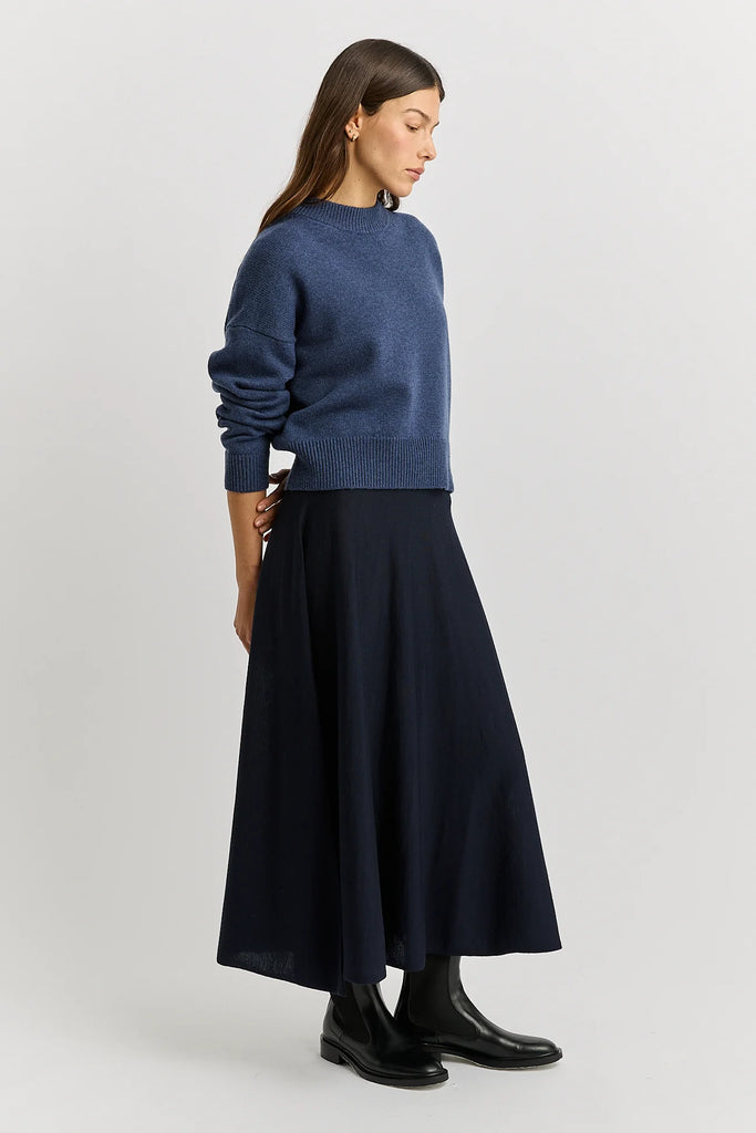 Drop Shoulder Crew - Galaxy - Armadi - Toorallie - Knitwear