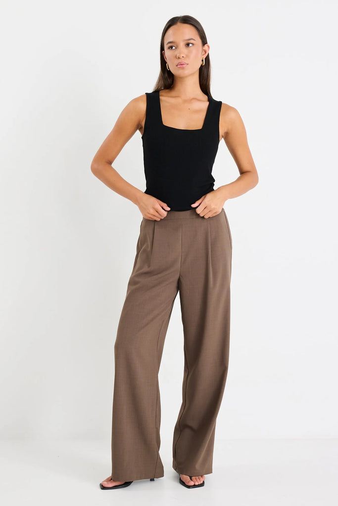 Instinctive Twill Pant - Chocolate - Armadi - Among the Brave - Pants