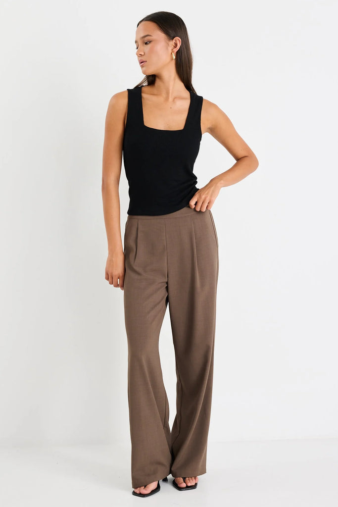 Instinctive Twill Pant - Chocolate - Armadi - Among the Brave - Pants