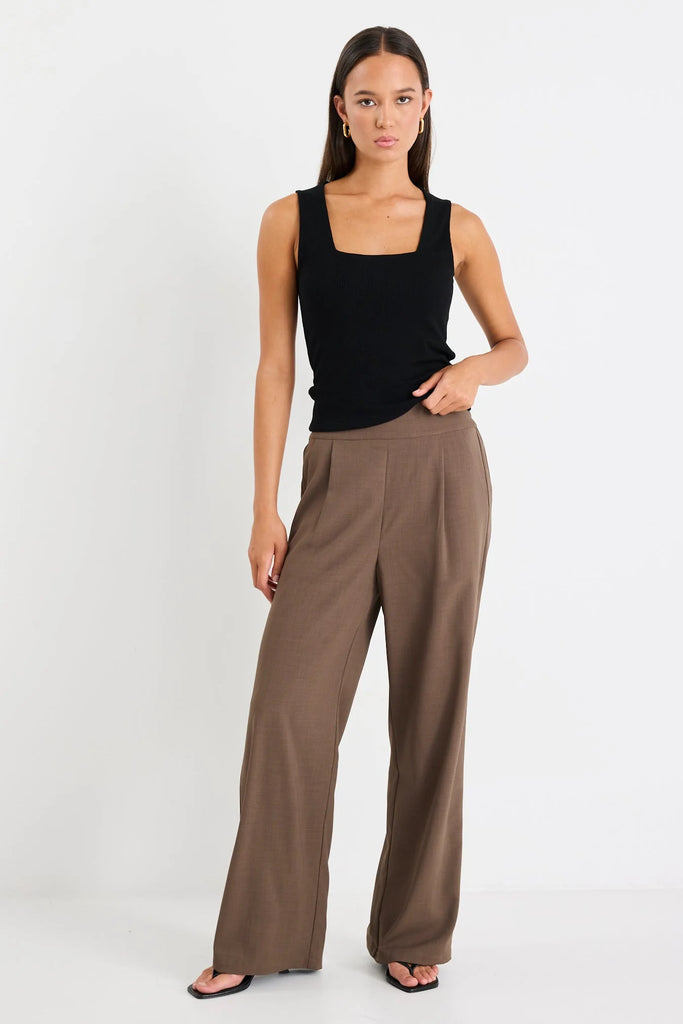 Instinctive Twill Pant - Chocolate - Armadi - Among the Brave - Pants