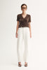 Landon Knit Top - Chocolate - Armadi - Elka Collective - Top