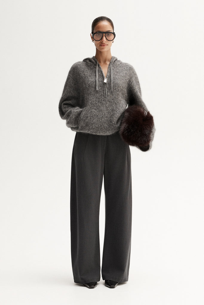 Madden Knit Jumper - Grey Marle - Armadi - Elka Collective - Knitwear