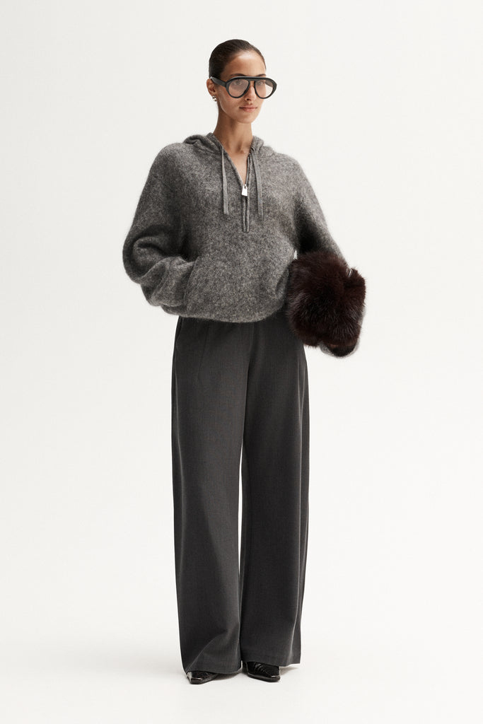 Madden Knit Jumper - Grey Marle - Armadi - Elka Collective - Knitwear