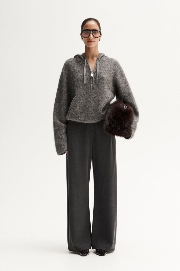 Madden Knit Jumper - Grey Marle - Armadi - Elka Collective - Knitwear