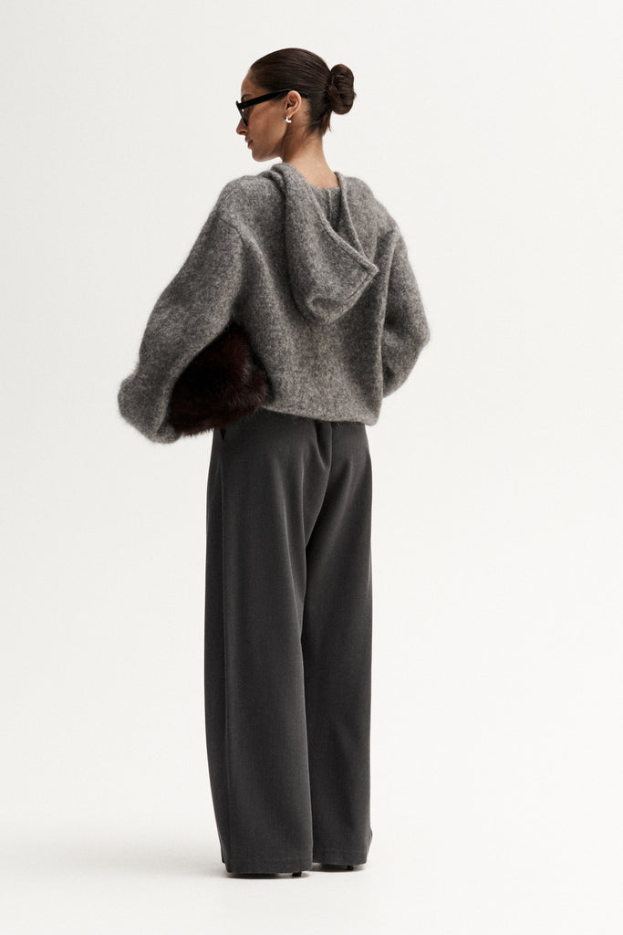 Madden Knit Jumper - Grey Marle - Armadi - Elka Collective - Knitwear