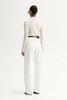 Winnie Knit Top - White Marle - Armadi - Elka Collective - Top