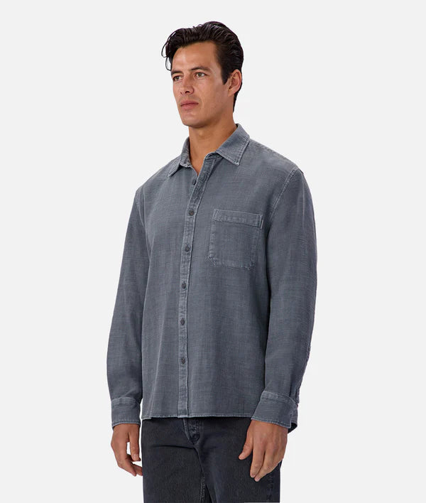 Lisbon L/S Shirt - Blue Steel - Armadi - Industrie - Men