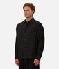 Clairemont L/S Shirt - Char/White - Armadi - Industrie - Men
