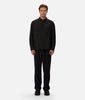Clairemont L/S Shirt - Char/White - Armadi - Industrie - Men