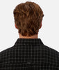 Clairemont L/S Shirt - Char/White - Armadi - Industrie - Men