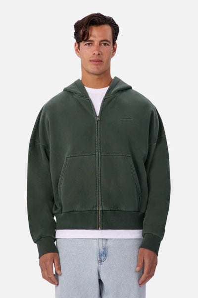 Staten Zip Through Hoodie - Lawn - Armadi - Industrie - Men