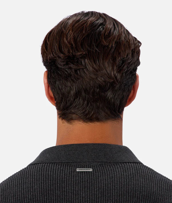 New England Polo Knit - Gasoline - Armadi - Industrie - Men