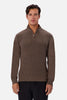 New England Zip Neck Knit - Wood - Armadi - Industrie - Men