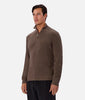 New England Zip Neck Knit - Wood - Armadi - Industrie - Men