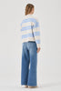 Sofia Stripe Polo - Soft Blue - Armadi - Rolla's - Knitwear