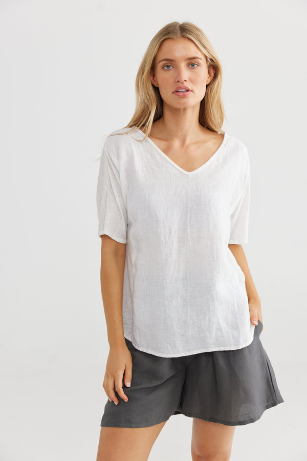 Livorno Top - White
