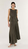Stevie Pixie Maxi Skirt - Olive - Armadi - Staple the Label - Skirt