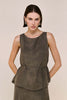 Stevie Waist Tie Top - Olive - Armadi - Staple the Label - Top