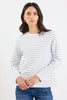 Tether L/S Boxy Tee - Khaki/White Stripe - Armadi - Re:Union Label - Tee
