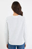 Tether L/S Boxy Tee - Khaki/White Stripe - Armadi - Re:Union Label - Tee