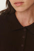 Celia Merino Knit Cardigan - Dark Cocao - Armadi - Rowie - Knitwear