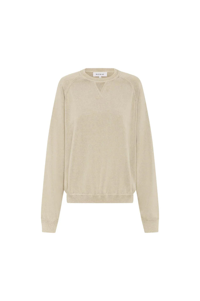 Tiga Pigment Knit Jumper - Stone - Armadi - Rowie - Knitwear