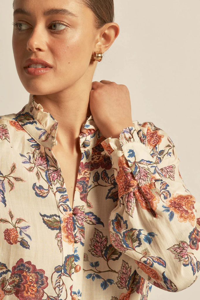 Stir Top - Heirloom Bloom - Armadi - Zoe Kratzmann - Top