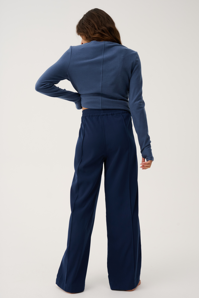 Western Pant - Navy - Armadi - Cartel & Willow - Pants
