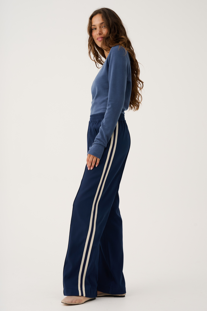 Western Pant - Navy - Armadi - Cartel & Willow - Pants